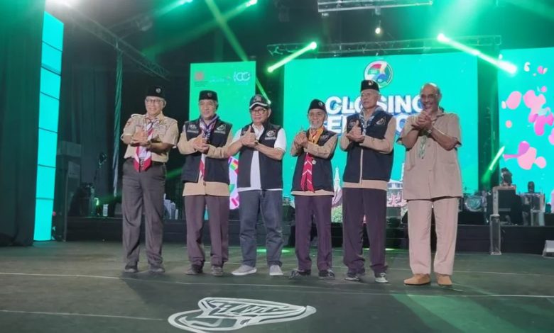 Pramono Anung menutup World Muslim Scout Jamboree 2025 di Cibubur Jakarta